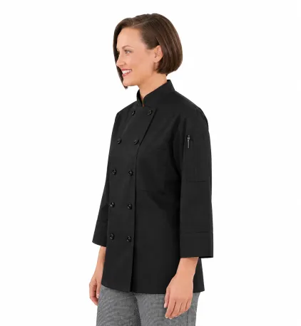 10 Button 3/4 - Sleeve Chef Jacket - Image 3