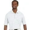 Custom Adidas Stripped Polo Shirt