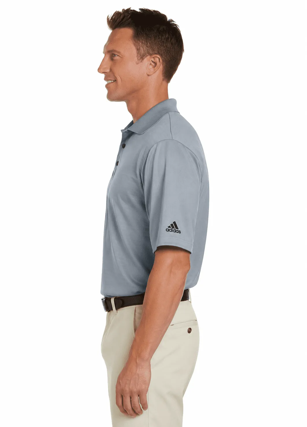 Adidas Mesh Polo Shirt - Image 3
