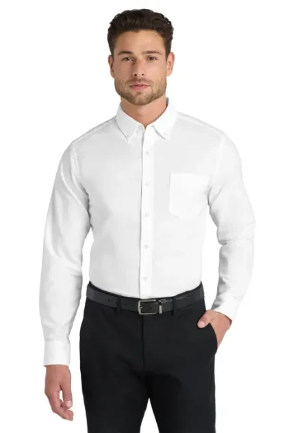 AllStar Logo Classic Long Sleeve Oxford Shirt - Image 5