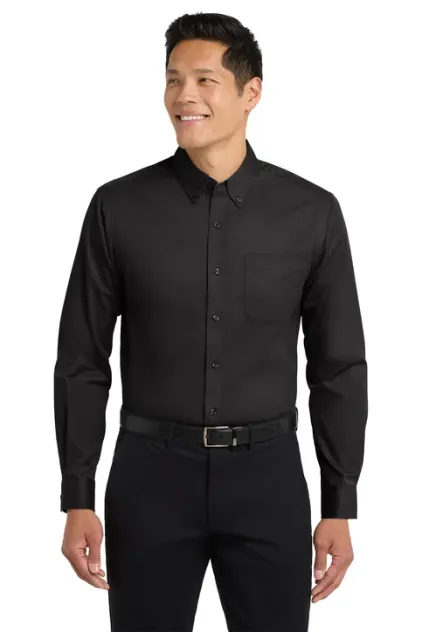 AllStar Logo Long Sleeve Twill Shirt - Image 5