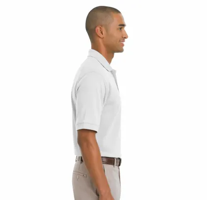 Custom Embroidered Logo Nike 100% Cotton Golf Shirt - Image 2