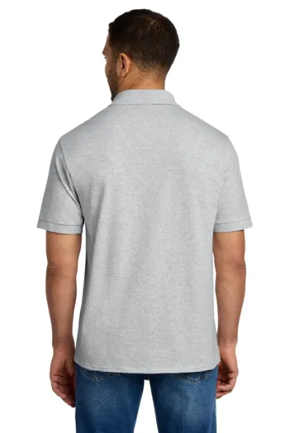 50/50 Jersey Knit Polo Shirt - Image 4
