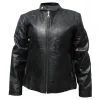 Personalized Logo Ladies Leather Jacket