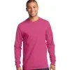 Personalized Logo on 100% Cotton Long Sleeve T-Shirt