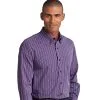 Customize Vertical Stripe Easy Care Shirt