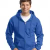 Custom Hooded Fleece Jacket