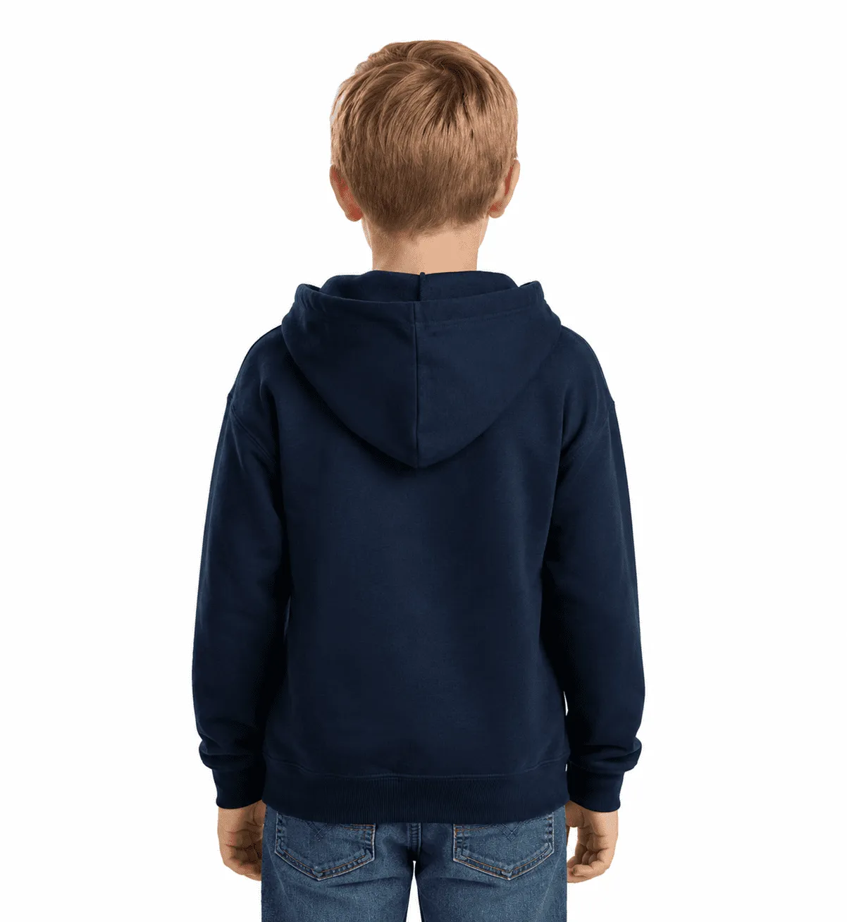 Youth Hooded Zip Jacket - Image 4