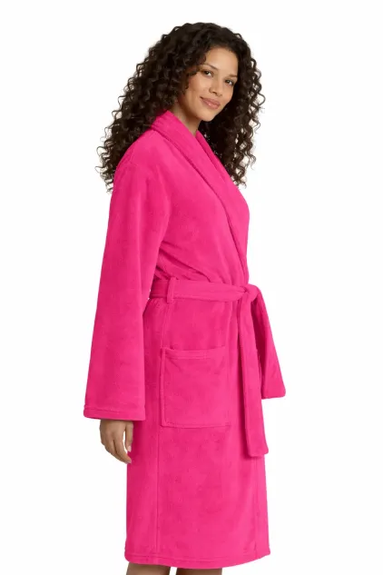 Port Authority Plush Microfleece Collar Robe - Image 4