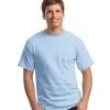 Personalized Hanes Cotton T-Shirt with Pocket