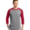 Customize Sport Tek Colorblock Raglan Jersey