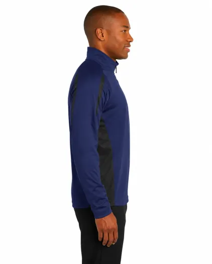 Sport-Tek 1/2-Zip Colorblock Pullover - Image 2