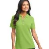 Personalized Port Authority Ladies EZCotton Pique Polo