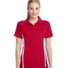 Sport-Tek Ladies Micro-Mesh Colorblock Polo
