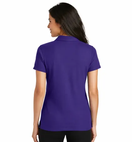 Port Authority Ladies Silk Touch Y-Neck Polo - Image 4