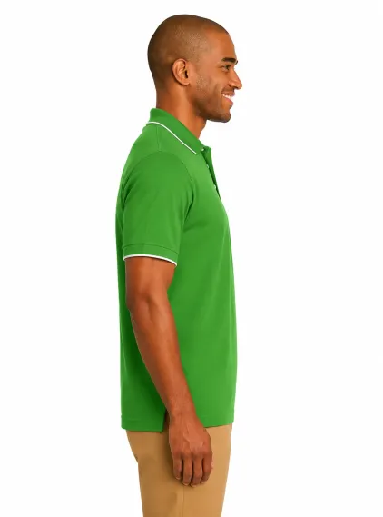 Port Authority Rapid Dry Tipped Polo - Image 2