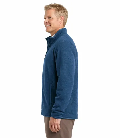 Red House Sweater Fleece Full-Zip Jacket - Image 3