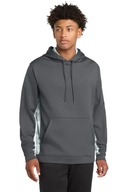 Sport-Tek CamoHex Fleece Colorblock Hoodie - Image 5