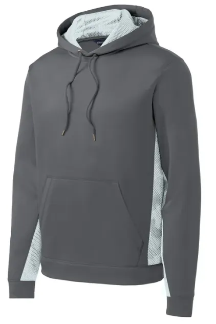 Sport-Tek CamoHex Fleece Colorblock Hoodie - Image 2