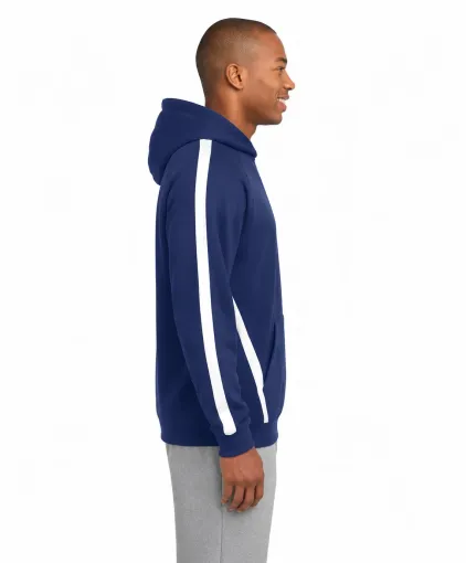 Sport-Tek Sleeve Stripe Hooded Sweatshirt - Image 2