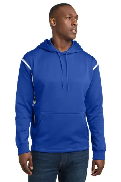 Sport-Tek Tech Fleece Colorblock Hoodie - Image 5