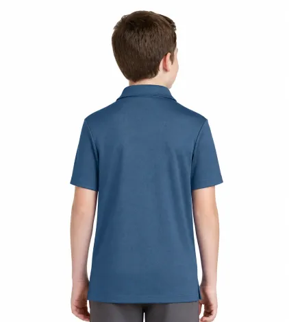 Sport-tek Youth RacerMesh Polo - Image 4