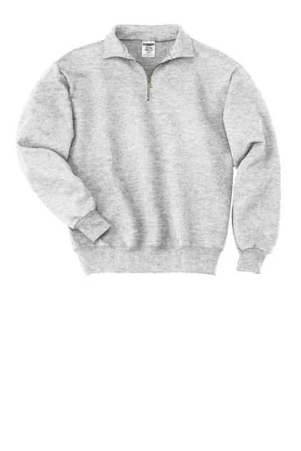 JERZEES 1/4-Zip Sweatshirt with Cadet Collar - Image 2
