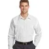 Red Kap Long Size, Long Sleeve Striped Industrial Work Shirt