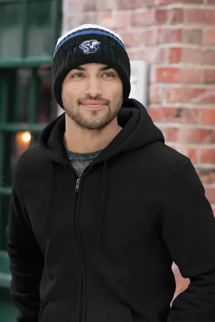 New Era Ribbed Tailgate Beanie - Image 2