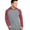 Young Men’s 50/50 Raglan Hoodie