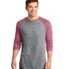 Young Men’s 3/4-Sleeve Raglan Tee