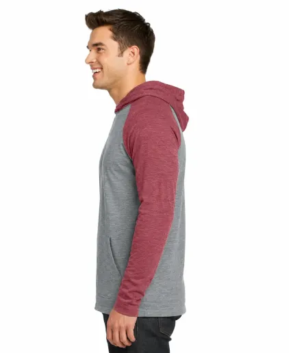 Young Men's 50/50 Raglan Hoodie - Image 3