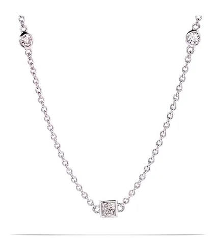 14K White Gold