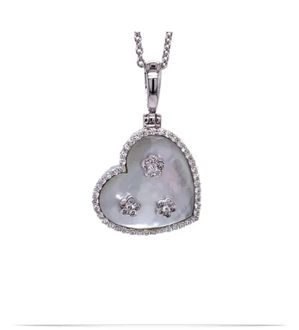 14K White Gold