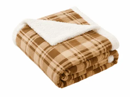 FLANEL SHERPA THROW - Image 5