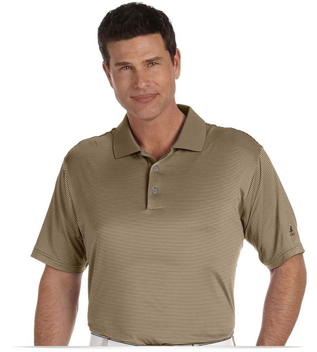 Custom Classic Stripe Short-Sleeve Polo