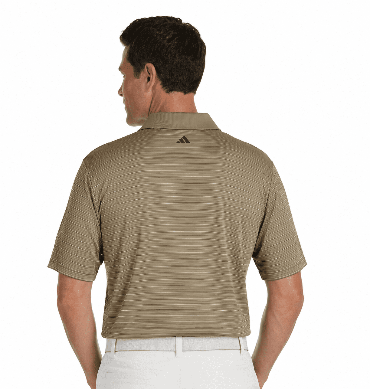 Adidas Stripe Polo Shirt - Image 4