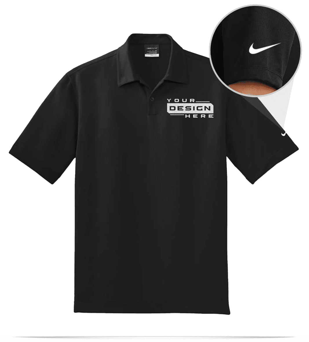 Design Ladies and Mens Custom Embroidered Premium Polos