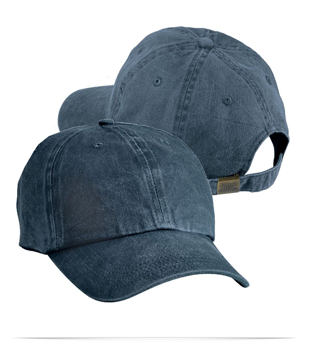 Custom Embroidered Logo Cap Pigment Dyed