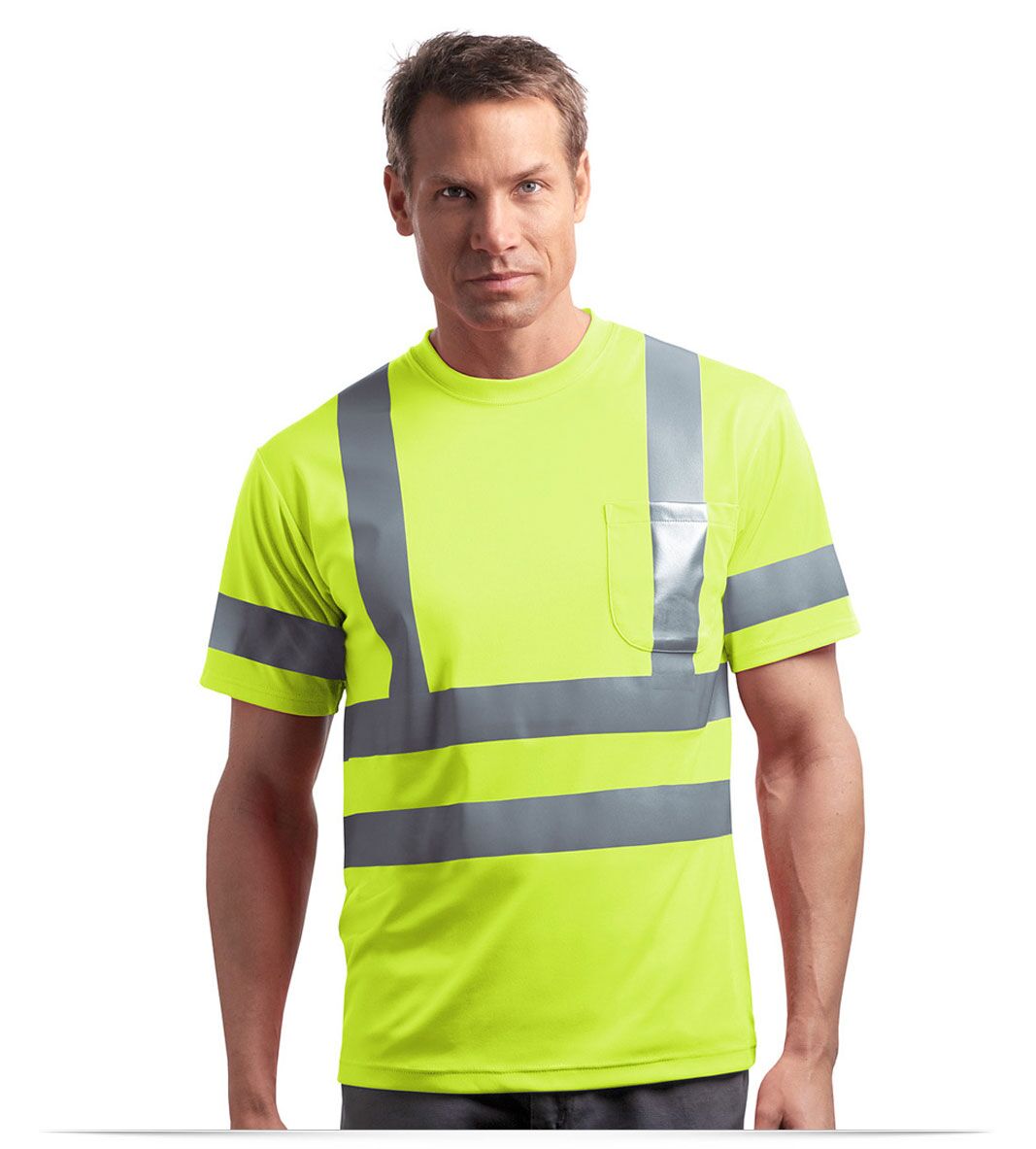 Customize Short Sleeve Reflective T-Shirt