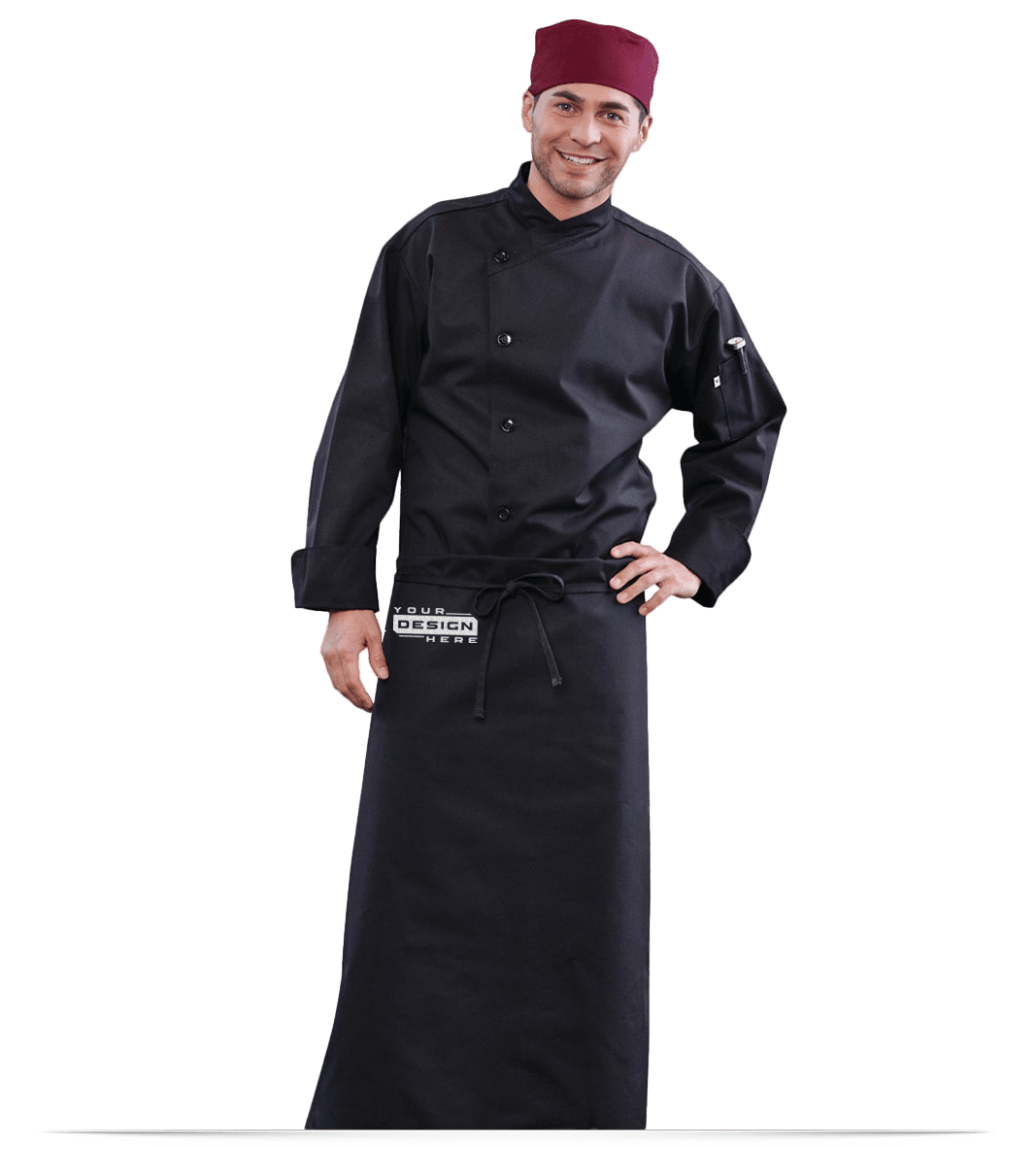 Custom Logo Bistro Aprons and Embroidered Bar Aprons