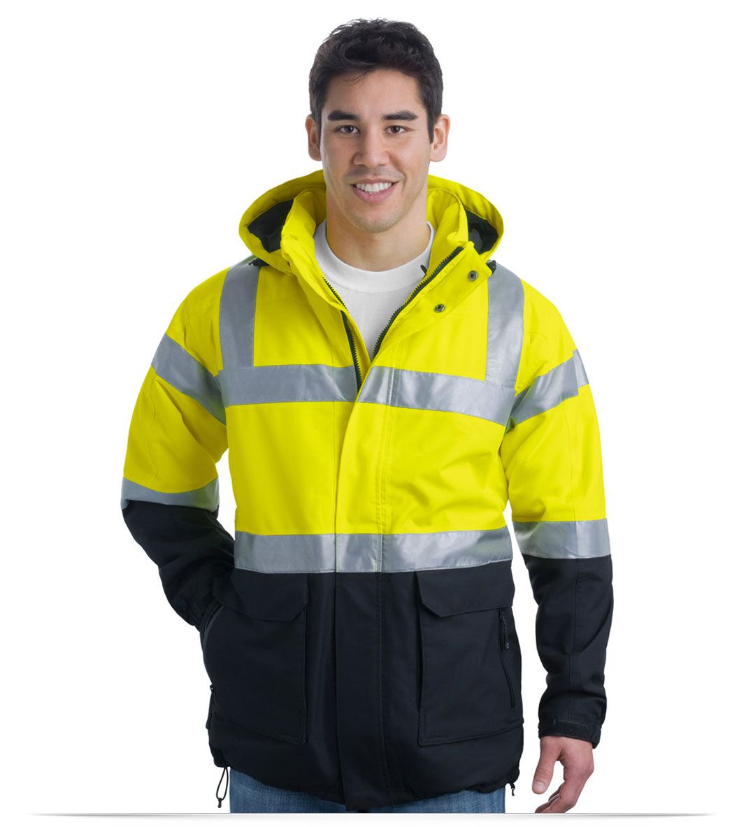 Embroidered Safety Heavyweight Parka