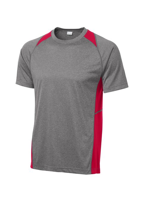 Sport-Tek Heather Colorblock Contender Tee - Image 2