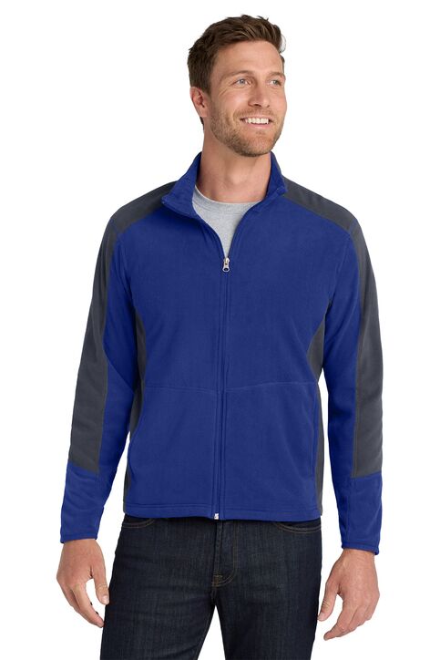 Port Authority Colorblock Microfleece Jacket - Image 5