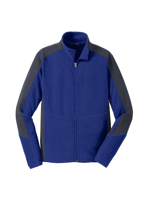 Port Authority Colorblock Microfleece Jacket - Image 2