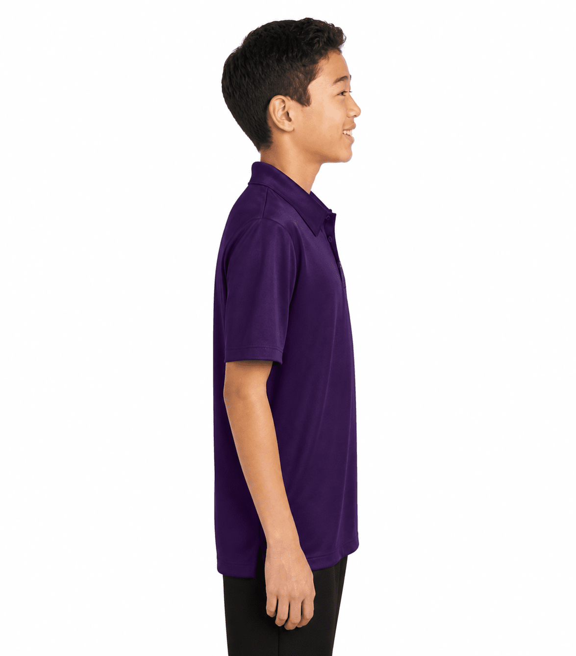 Port Authority Youth Silk Touch Performance Polo - Image 2