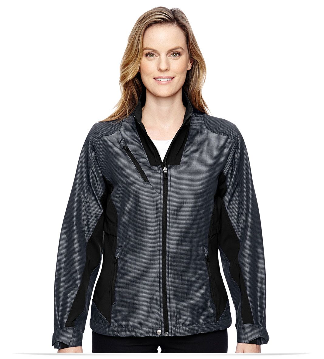 North End Ladies Two-Tone Lightweight Jacket