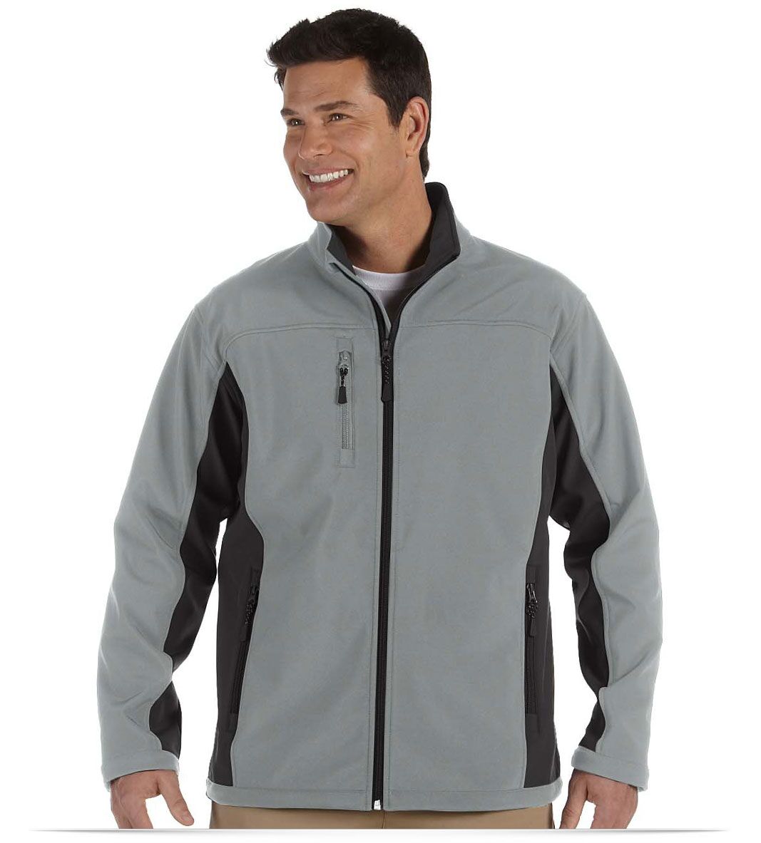 Men’s Soft Shell Colorblock Jacket