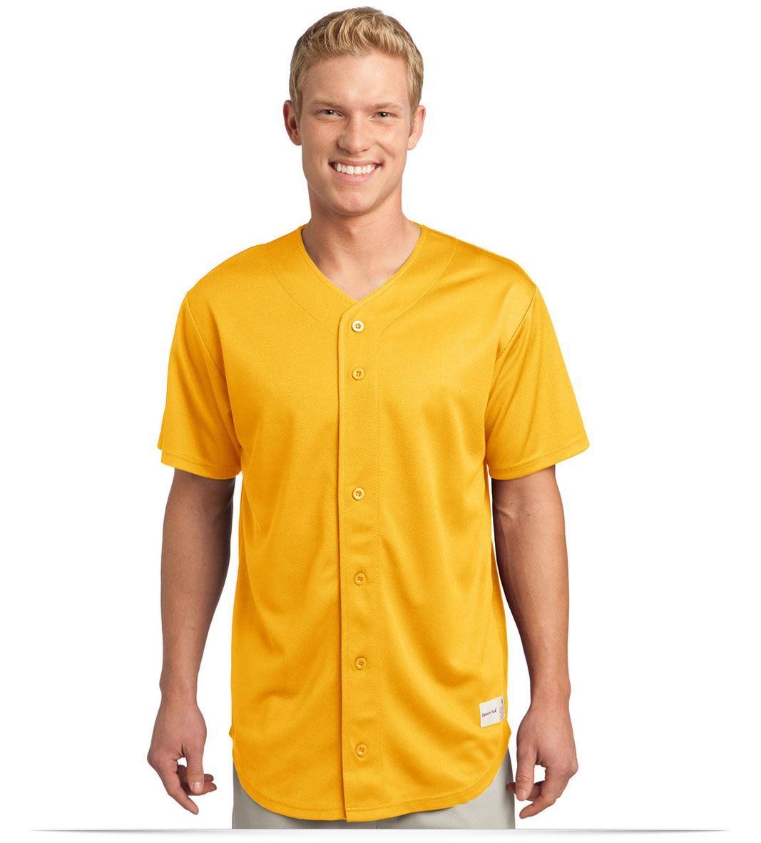 Tough Mesh Full-Button Jersey