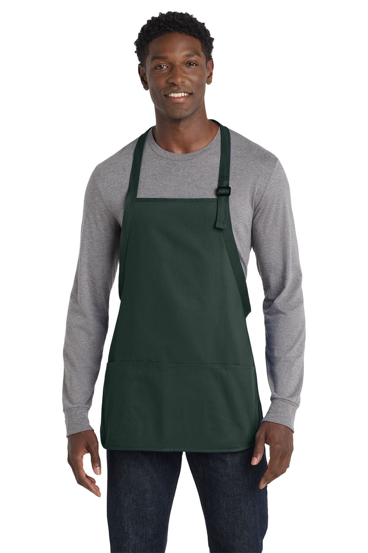 MEDIUM LENGTH BIB APRON